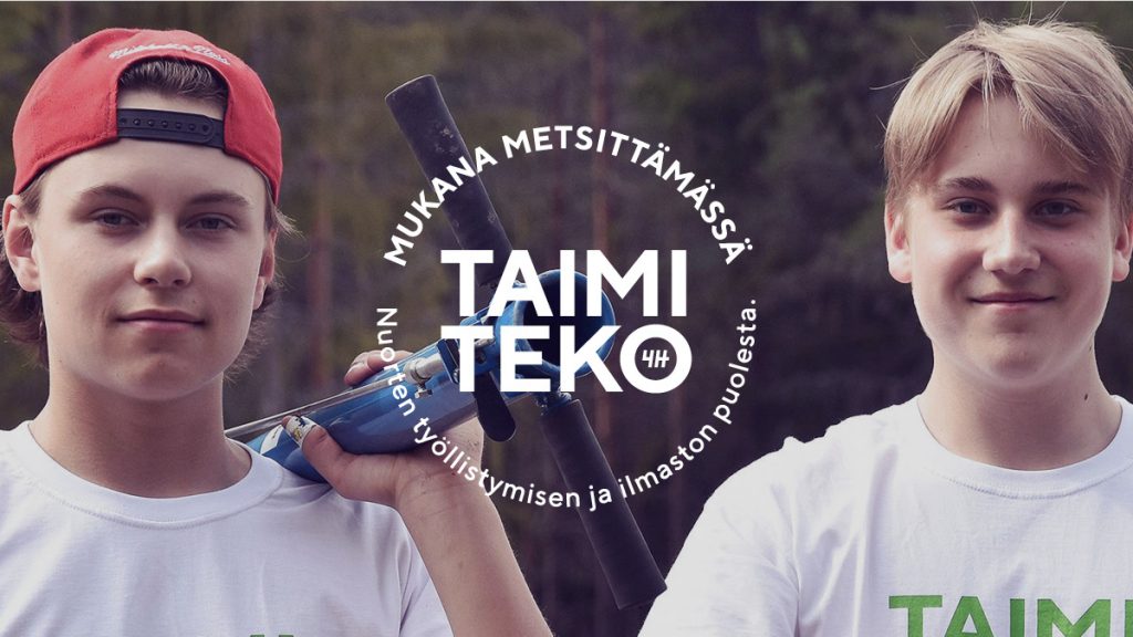 Mukana metsittämässä - Taimiteko