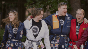 Propose a slogan for a kylteri badge